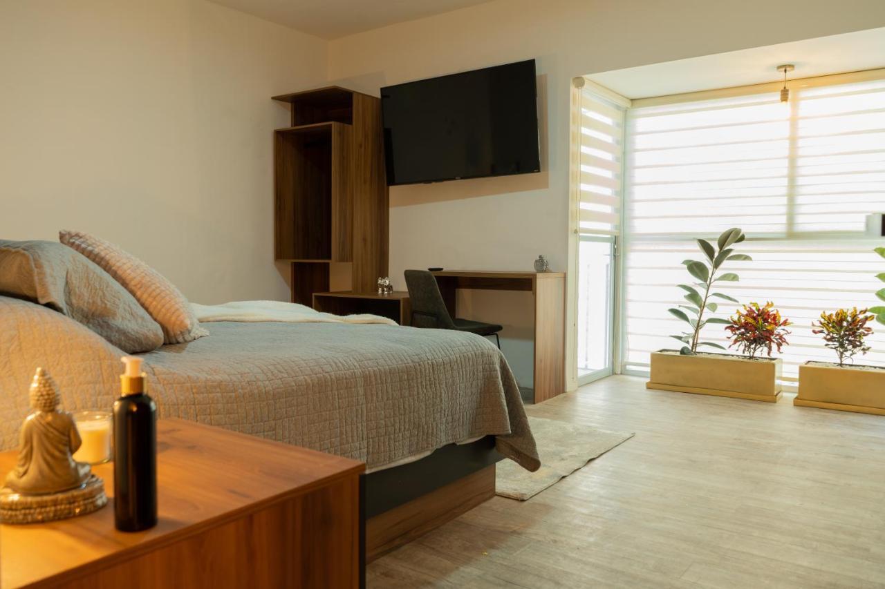 Reforma - Suite 4 De Lujo En Naploes Cama Queen Size Cidade do México Exterior foto