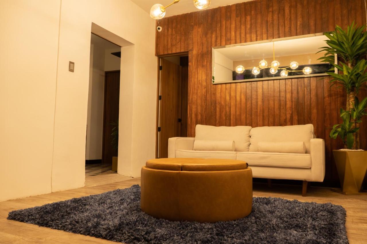 Reforma - Suite 4 De Lujo En Naploes Cama Queen Size Cidade do México Exterior foto